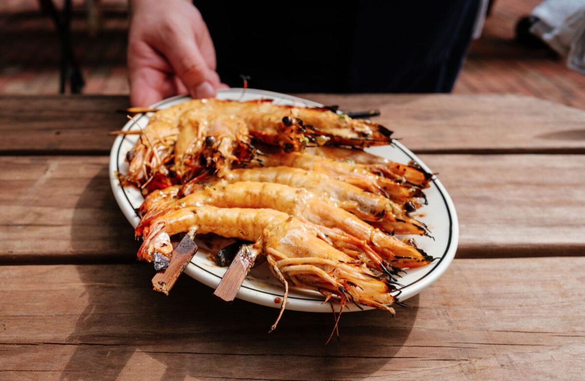 Bayou BBQ Shrimp made by Chef Lucas McKinney of josephine's in Houston